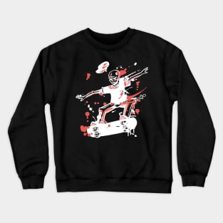 Skateboarder Crewneck Sweatshirt